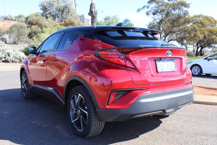 2022 Toyota C-HR Koba 2WD in Two Tone Red