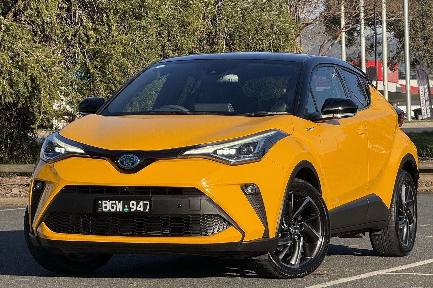 2020 Toyota C-HR Koba 2WD in Two Tone Yellow