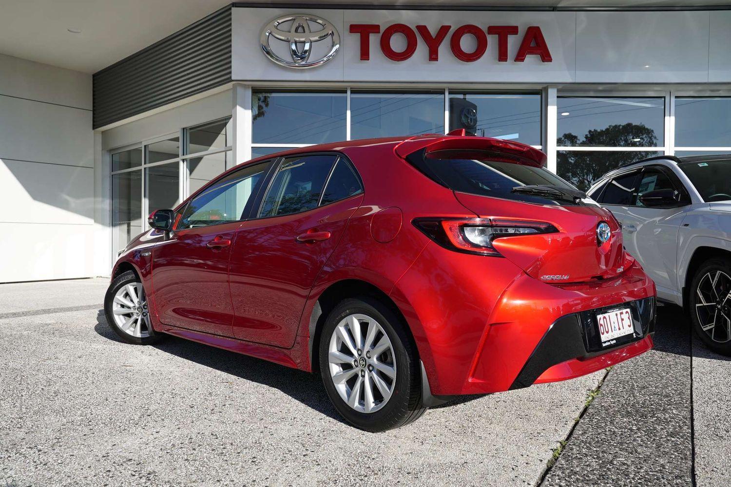 2023 Toyota Corolla Ascent Sport in Red