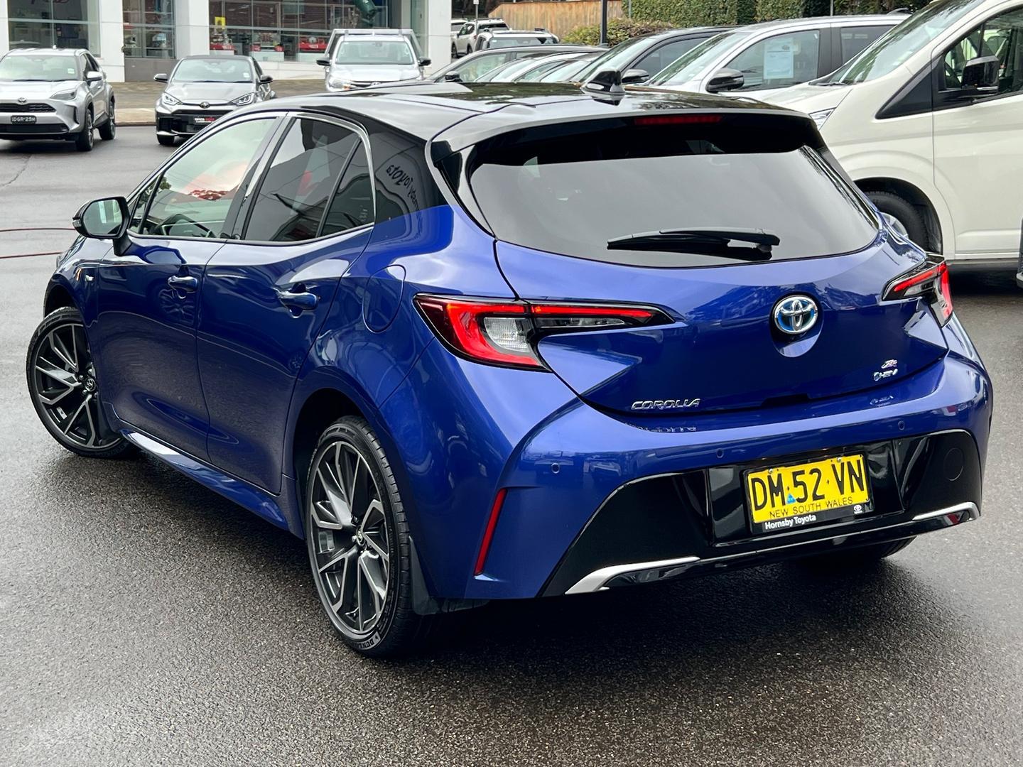 2025 Toyota Corolla ZR in Two Tone Blue