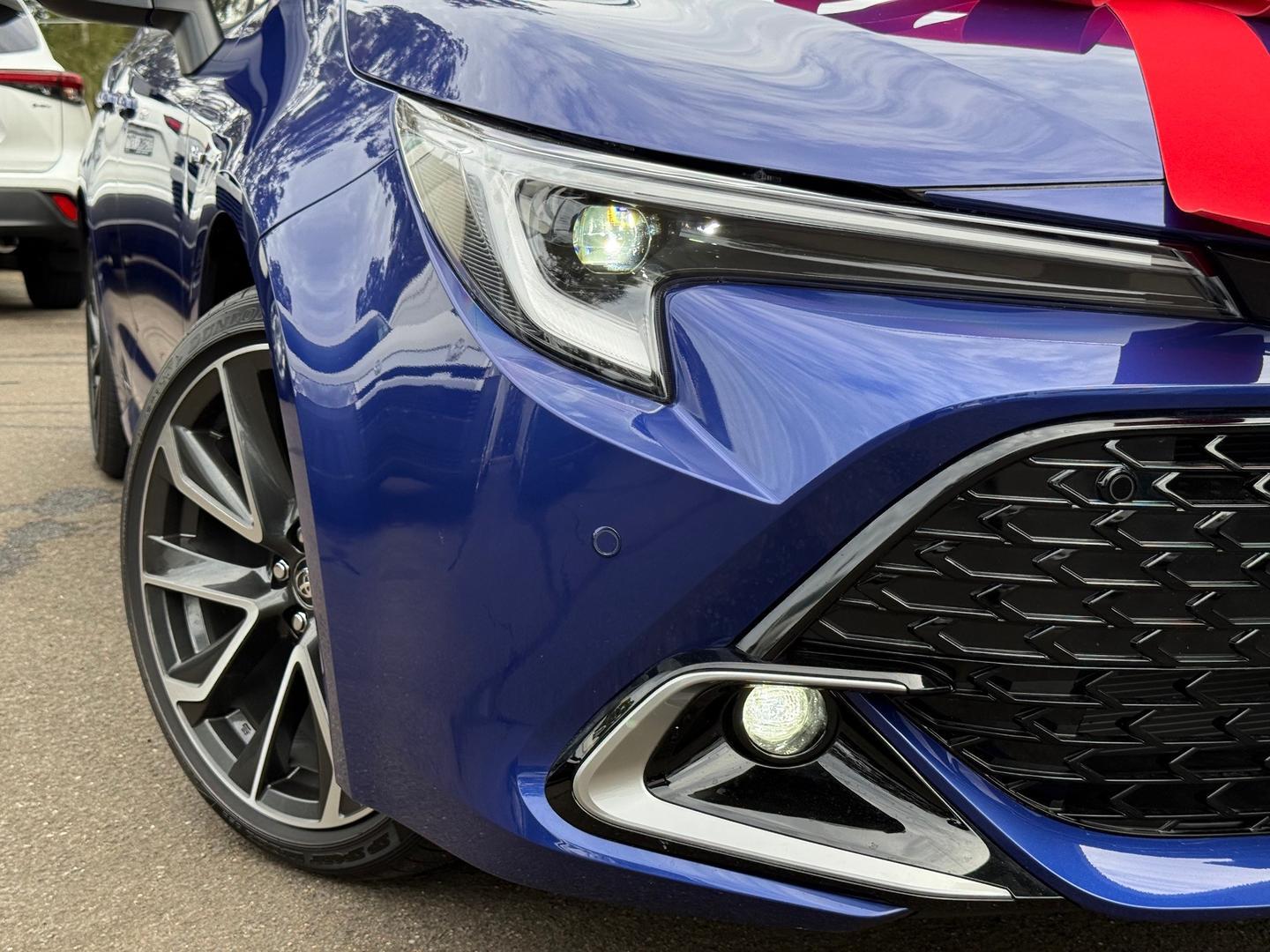 2025 Toyota Corolla ZR in Two Tone Blue