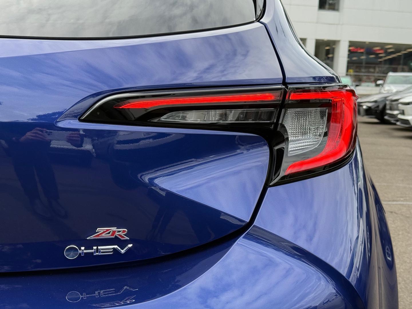 2025 Toyota Corolla ZR in Two Tone Blue