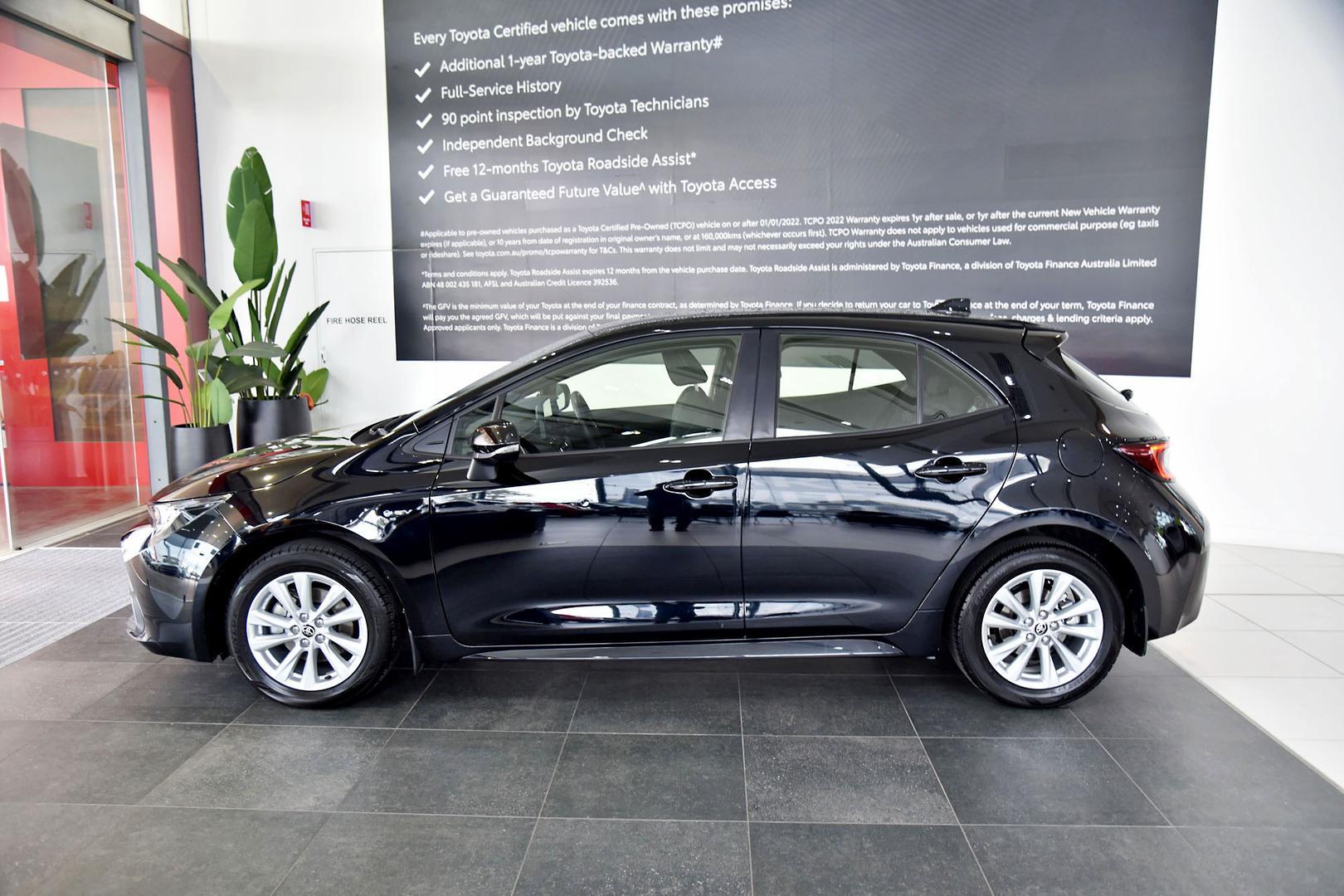 2025 Toyota Corolla Ascent Sport in Black