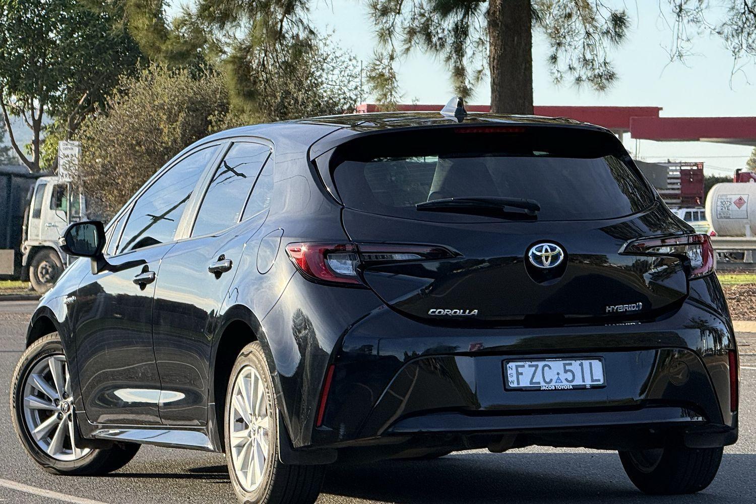 2023 Toyota Corolla Ascent Sport in Black