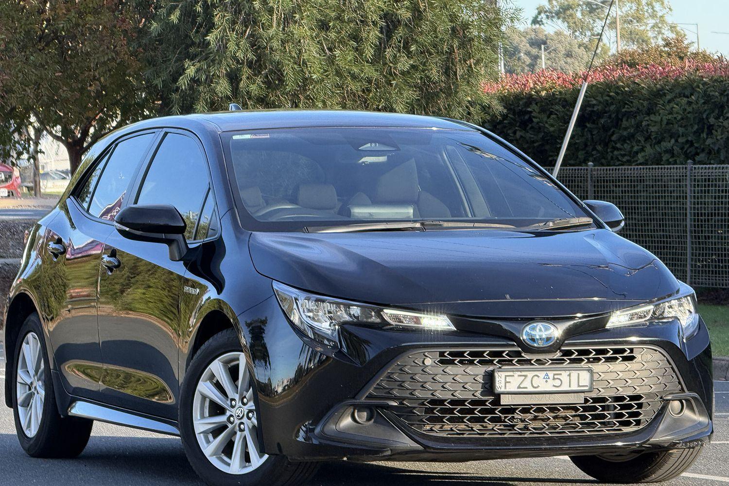 2023 Toyota Corolla Ascent Sport in Black