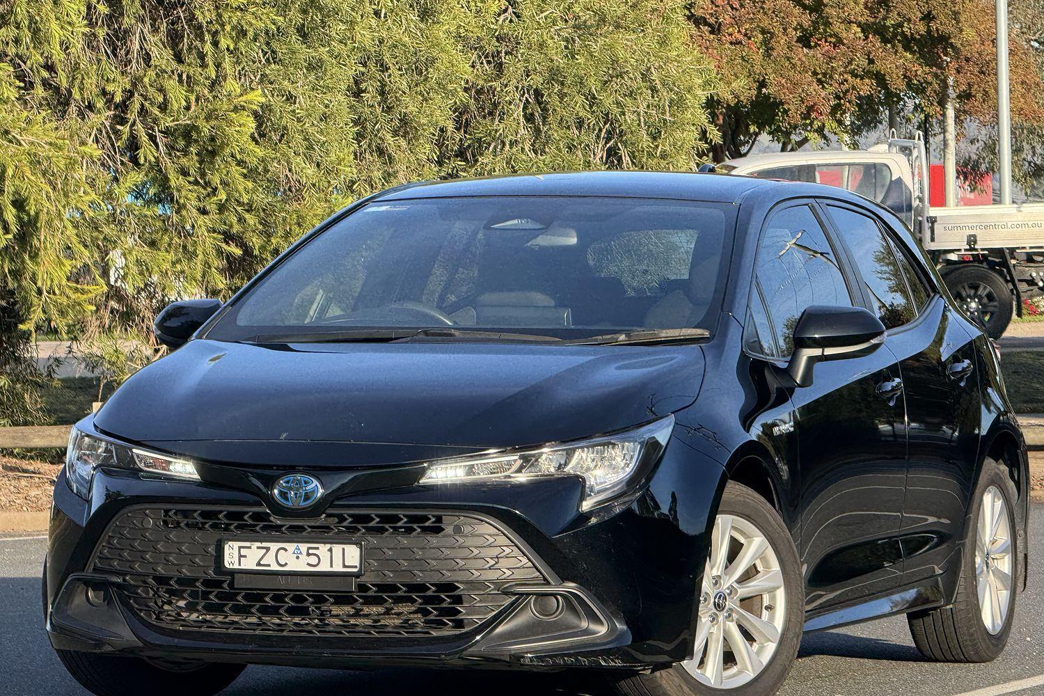 2023 Toyota Corolla Ascent Sport in Black