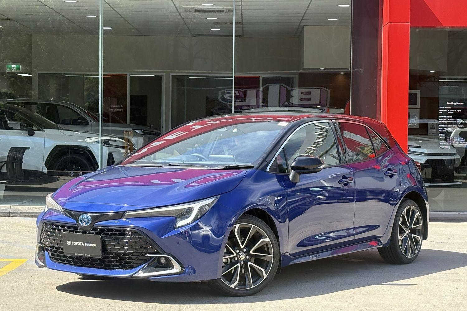 2024 Toyota Corolla ZR in Two Tone Blue
