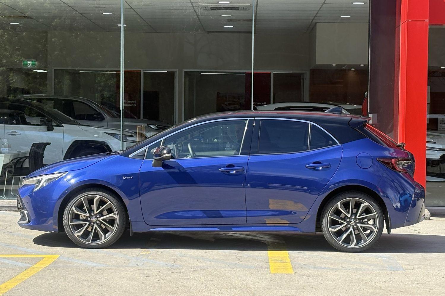 2024 Toyota Corolla ZR in Two Tone Blue