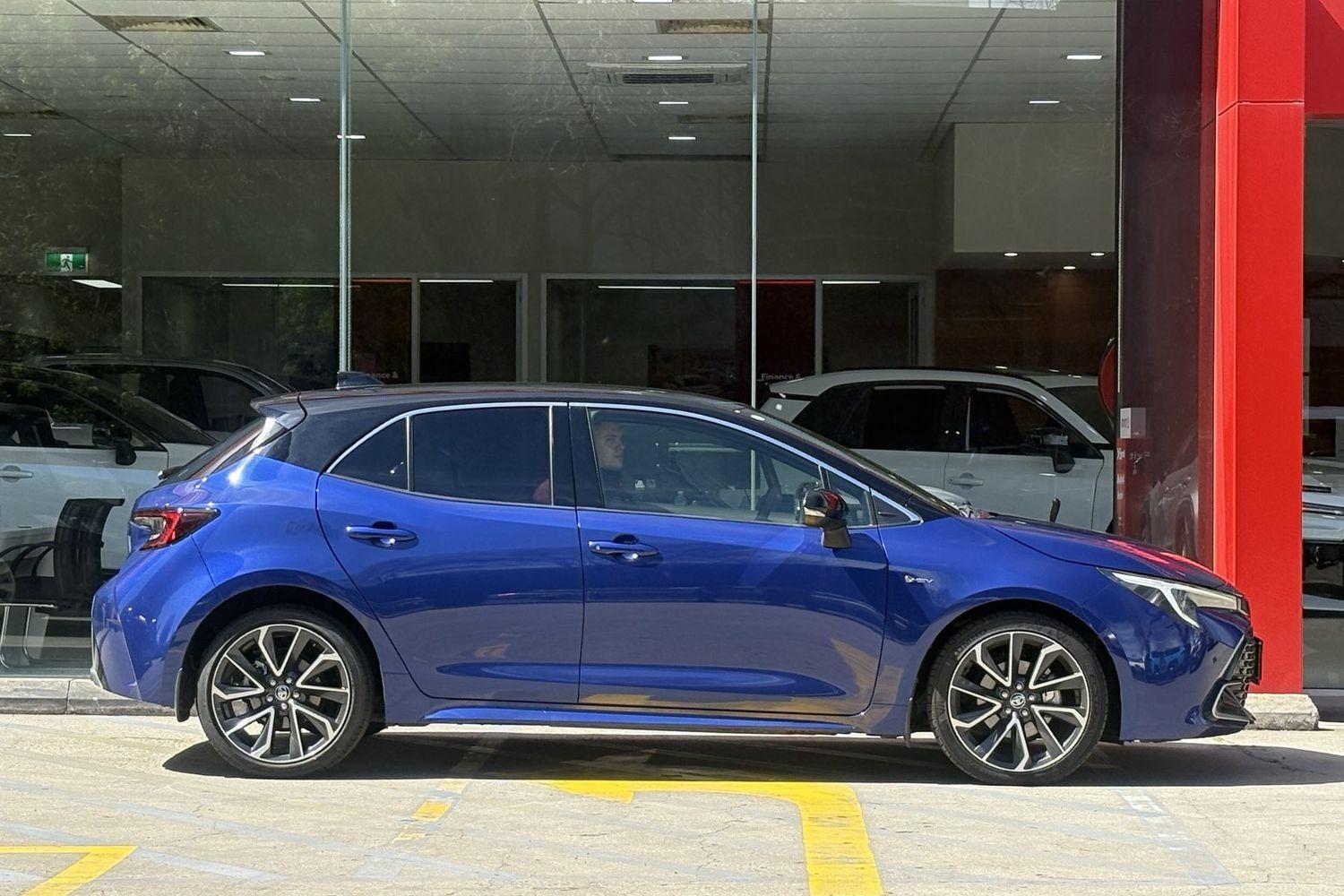 2024 Toyota Corolla ZR in Two Tone Blue