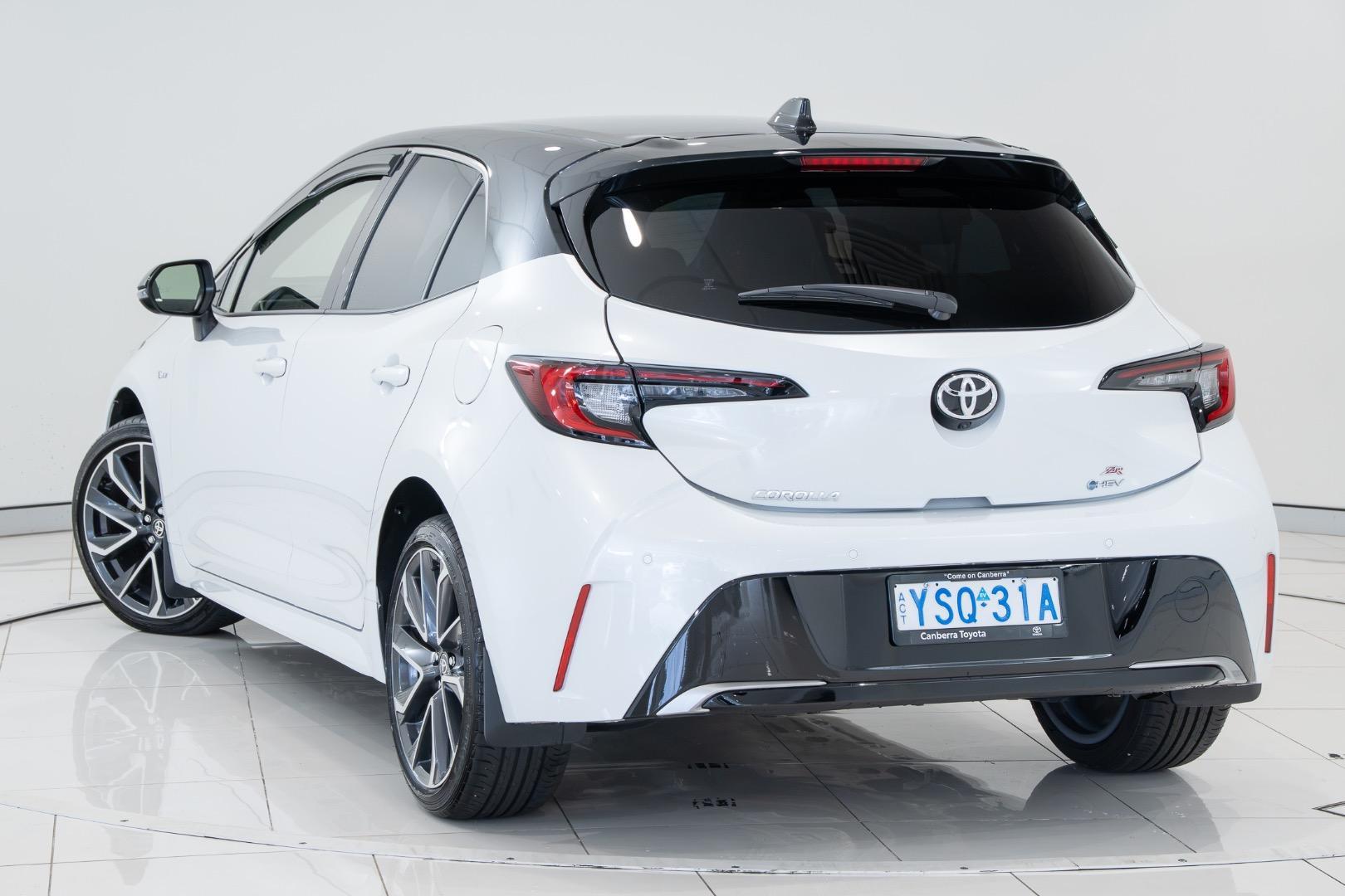 2026 Toyota Corolla ZR in Two Tone White