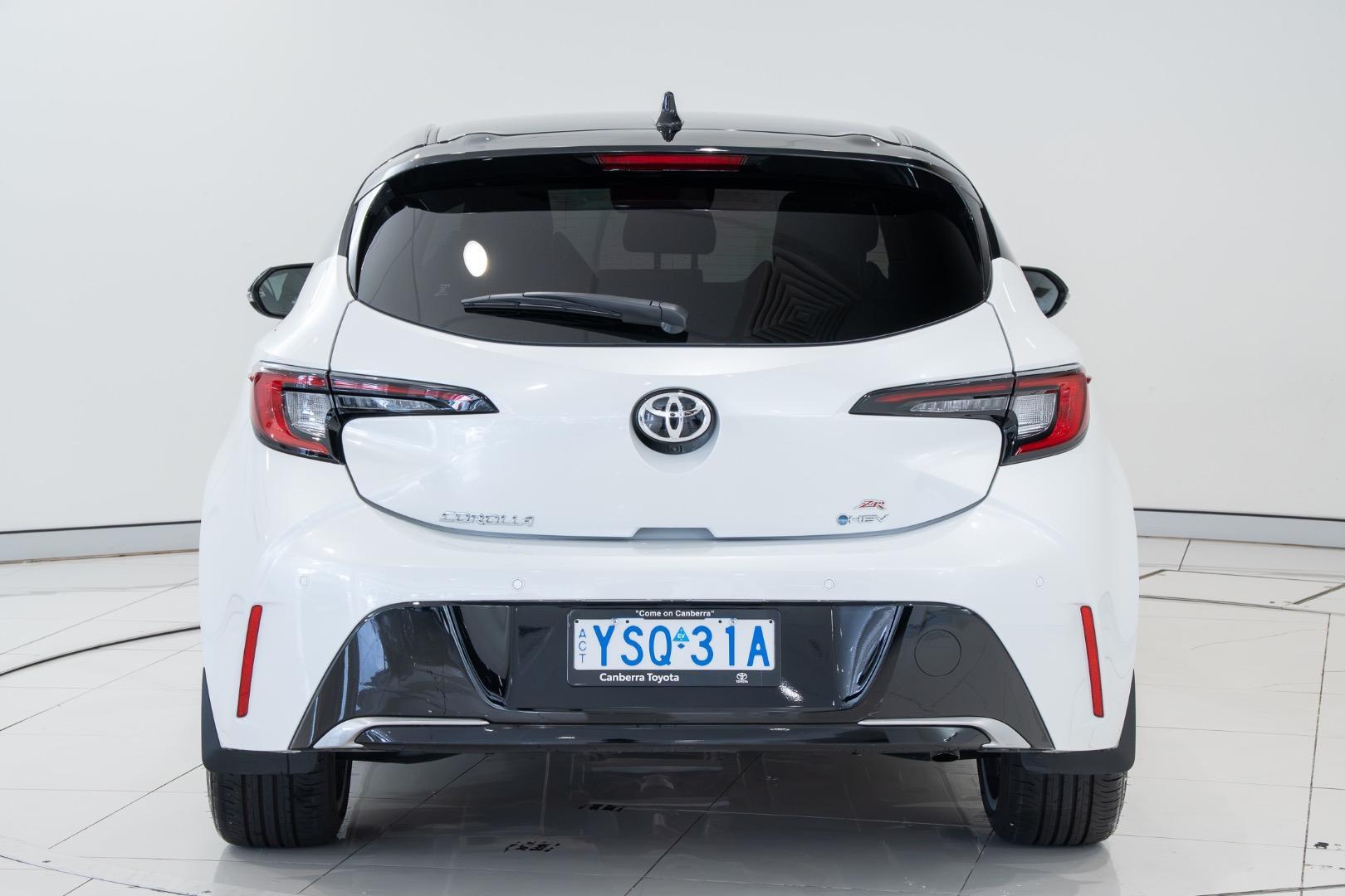 2026 Toyota Corolla ZR in Two Tone White