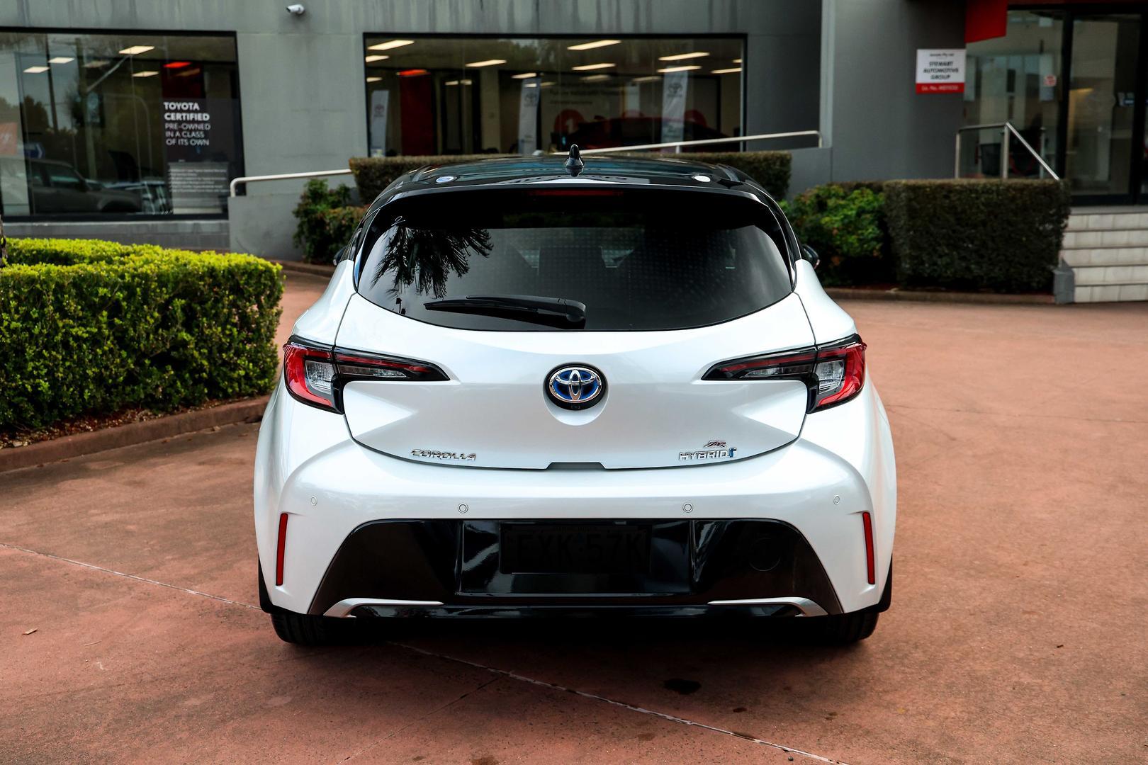 2023 Toyota Corolla ZR in Two Tone White