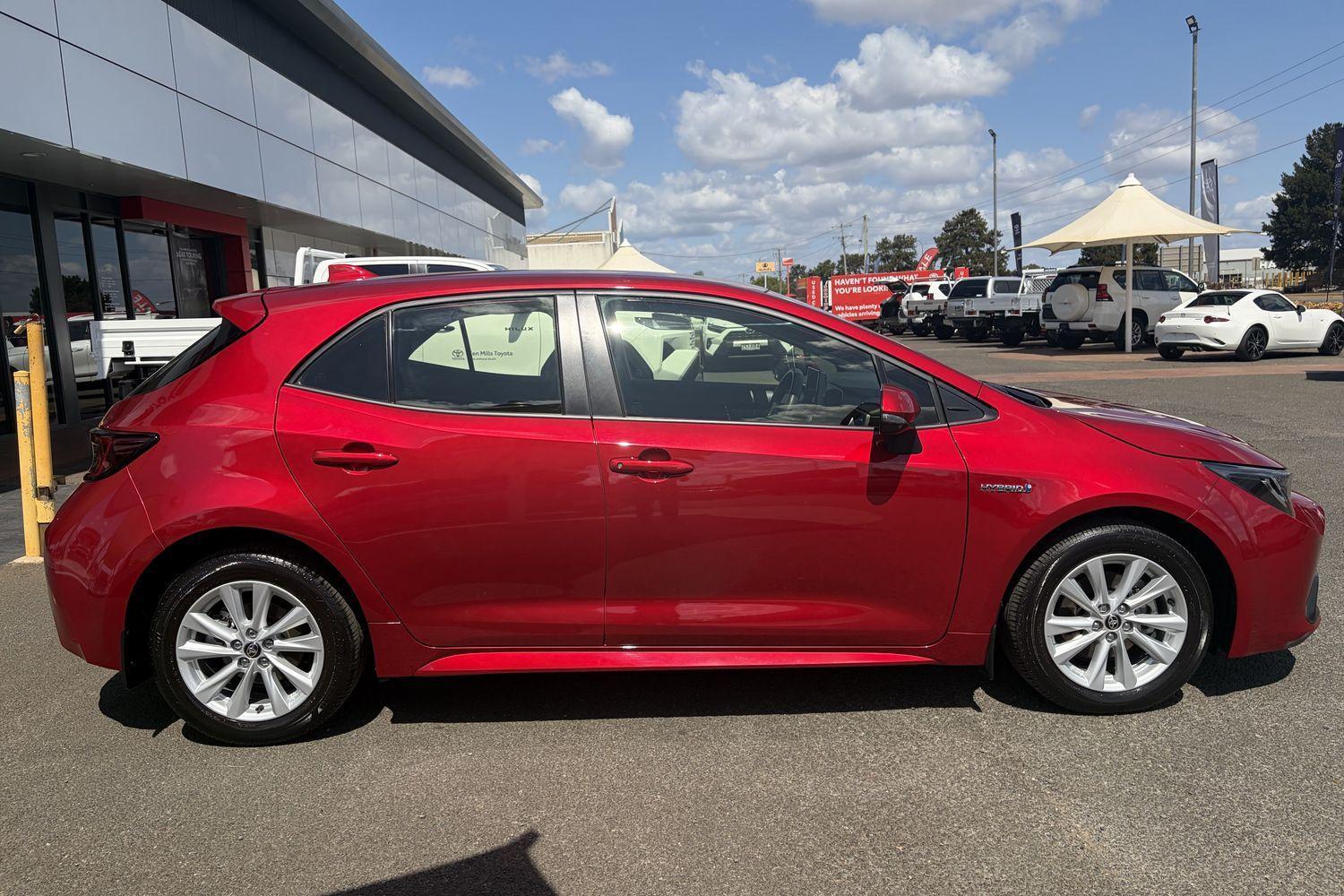 2023 Toyota Corolla Ascent Sport in Red