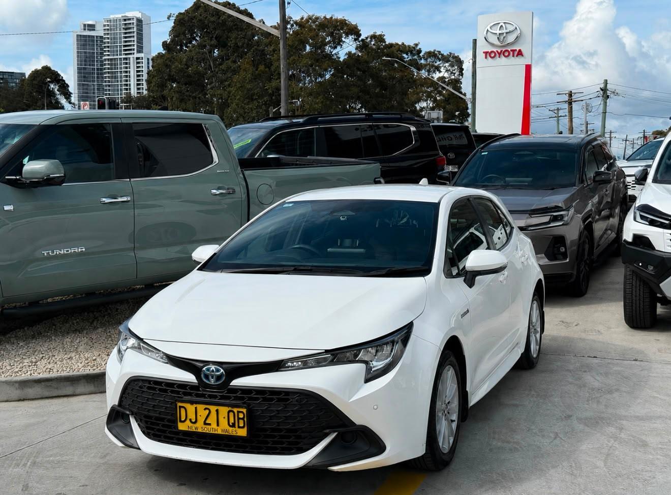 2023 Toyota Corolla Ascent Sport in White