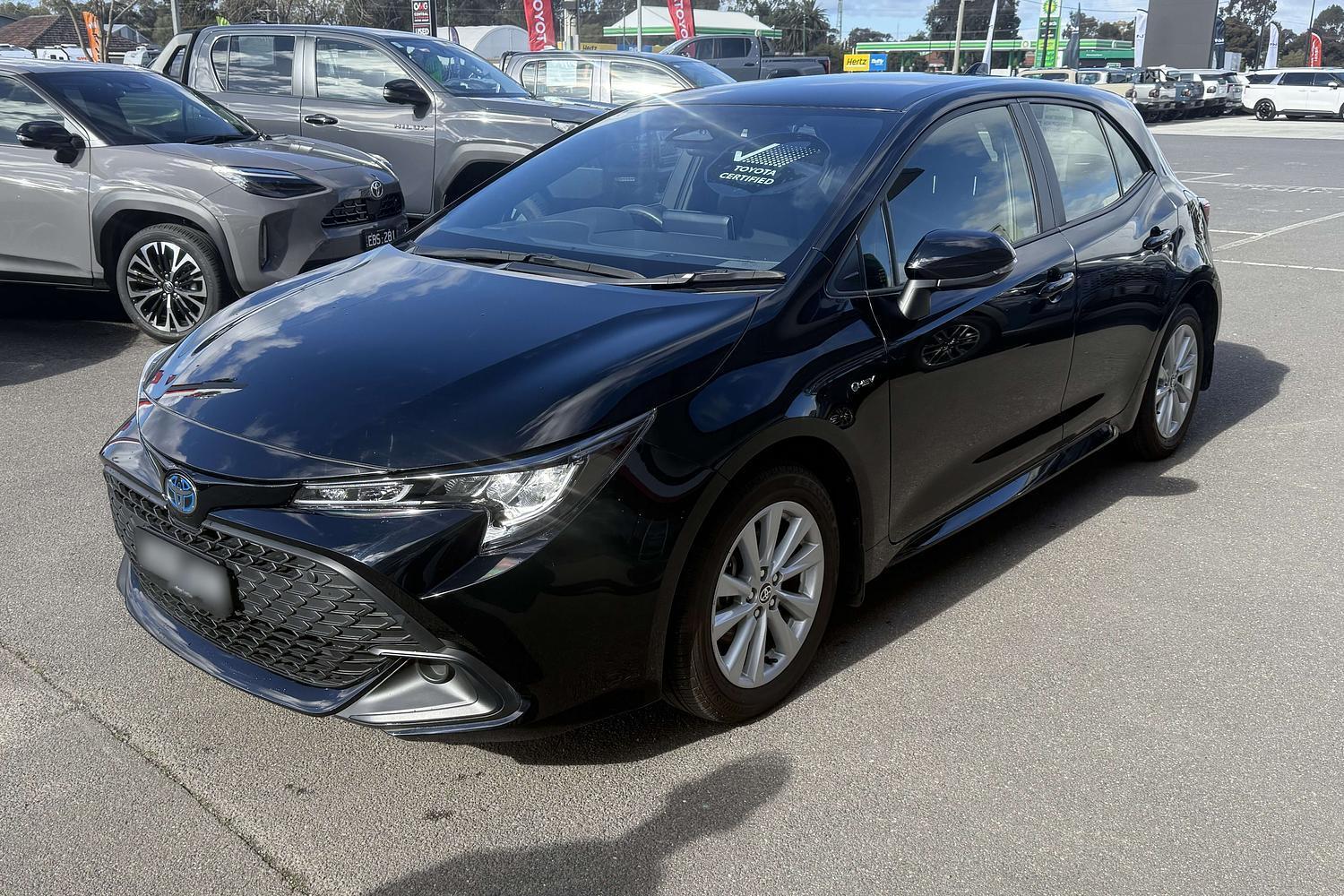 2024 Toyota Corolla Ascent Sport in Black