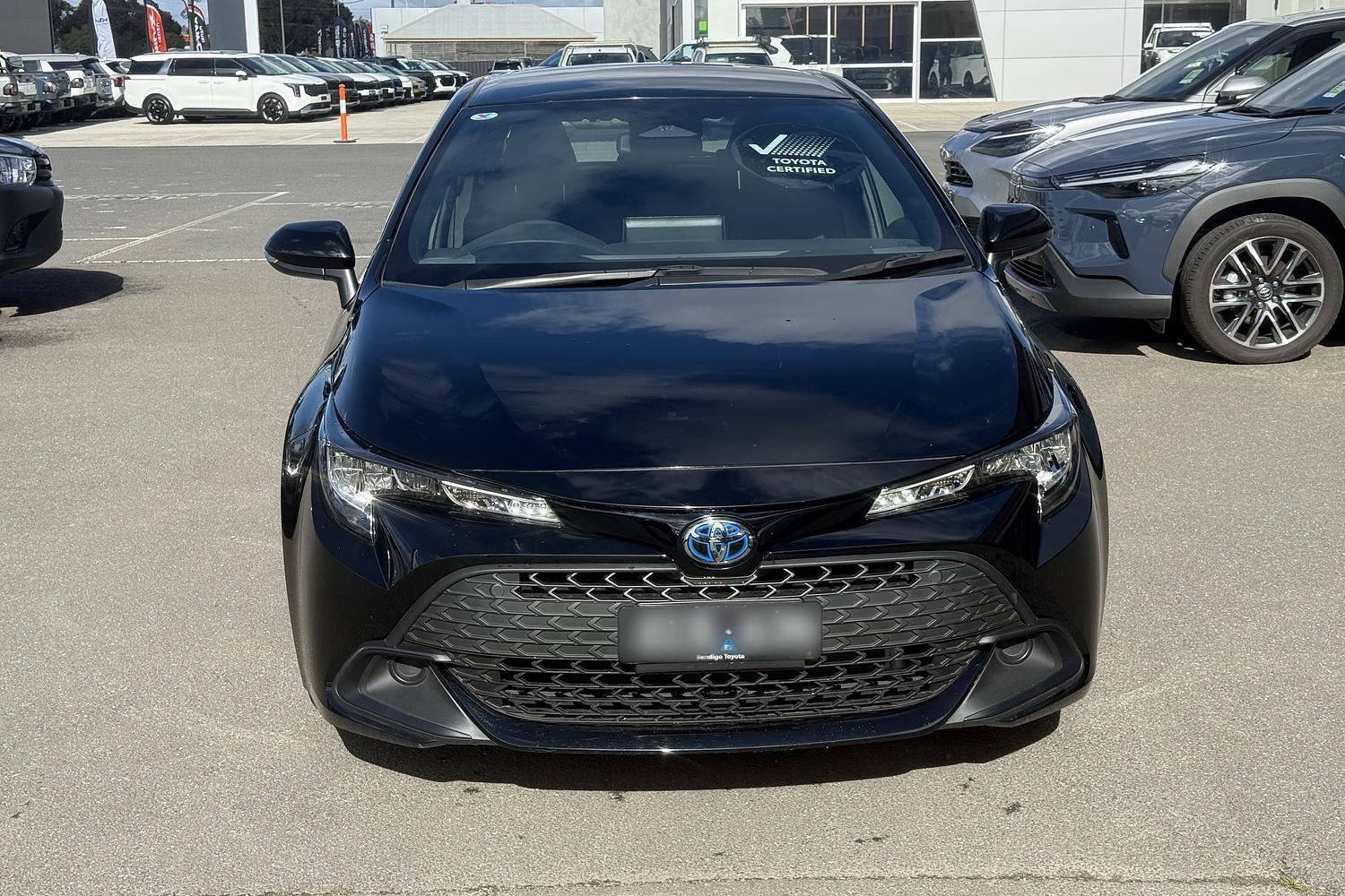 2024 Toyota Corolla Ascent Sport in Black