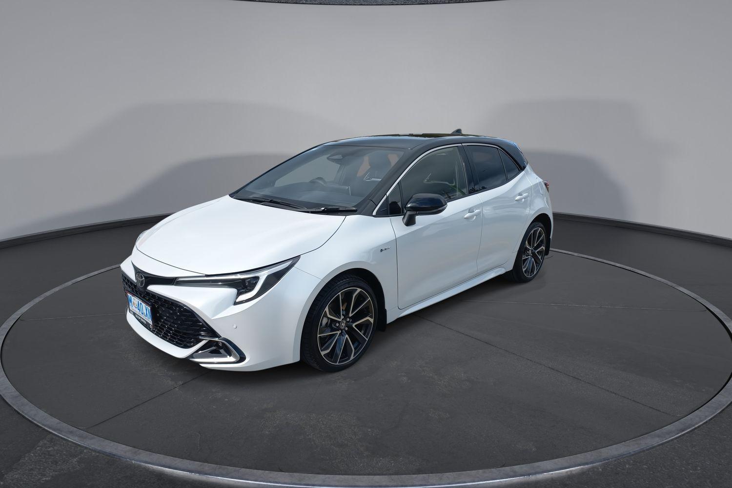 2025 Toyota Corolla ZR in Two Tone White