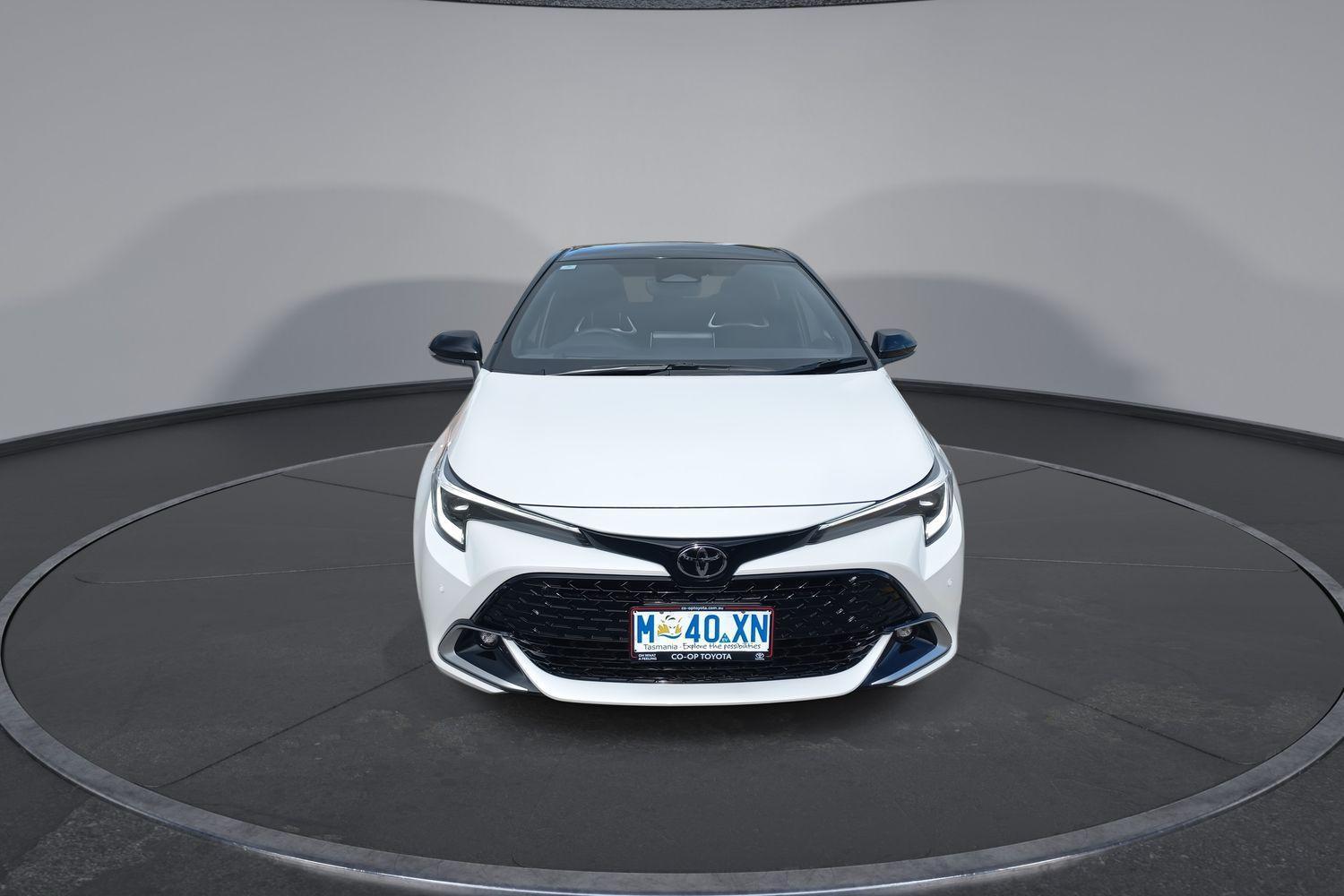 2025 Toyota Corolla ZR in Two Tone White