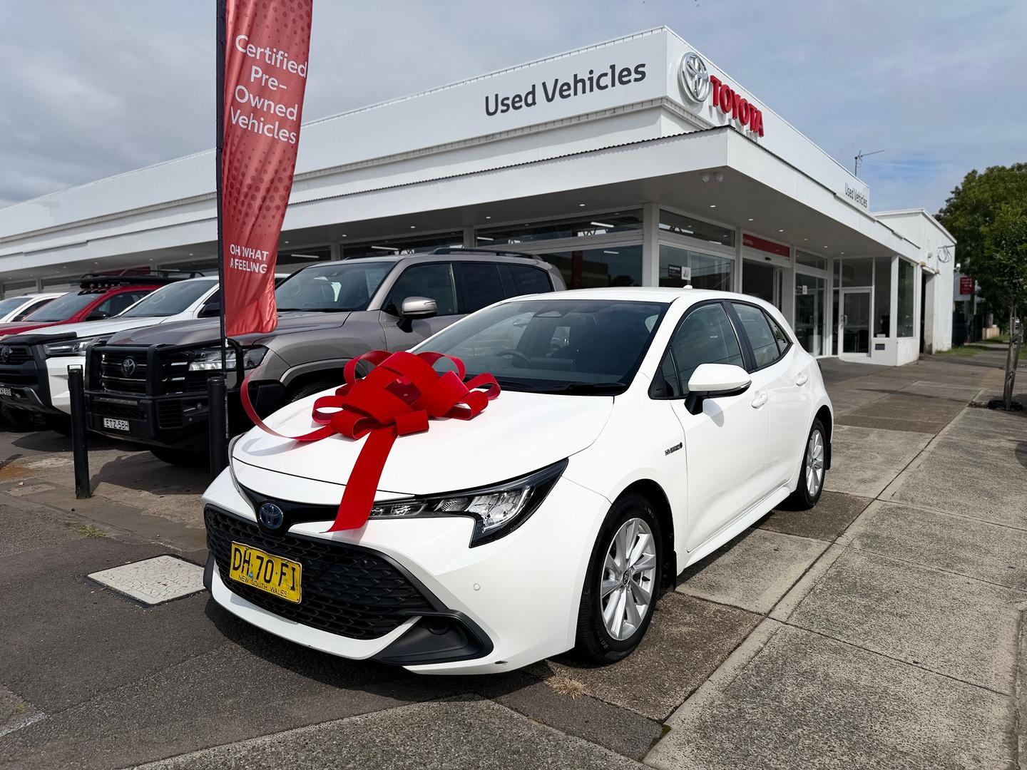 2023 Toyota Corolla Ascent Sport in White