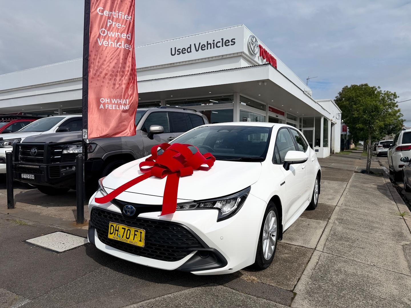 2023 Toyota Corolla Ascent Sport in White
