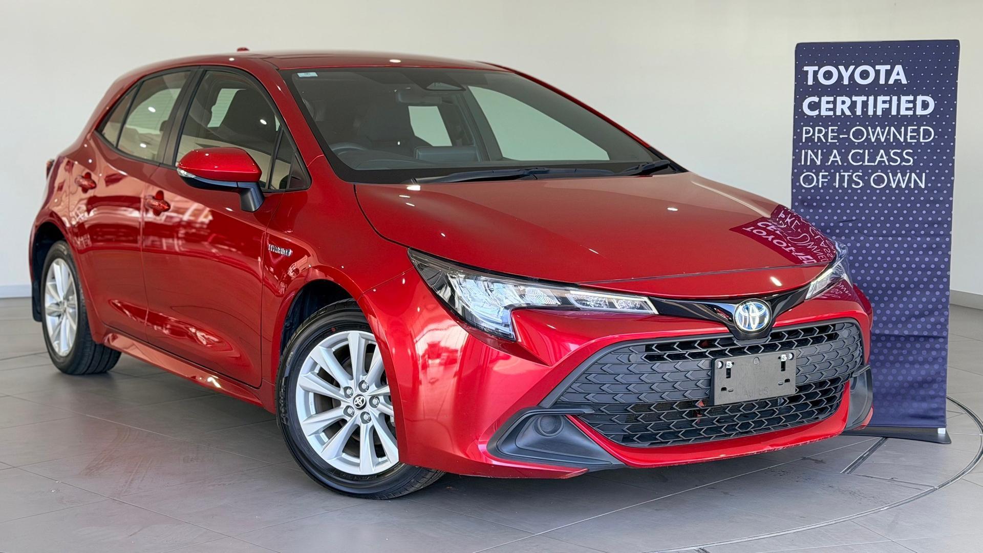 2023 Toyota Corolla Ascent Sport in Red
