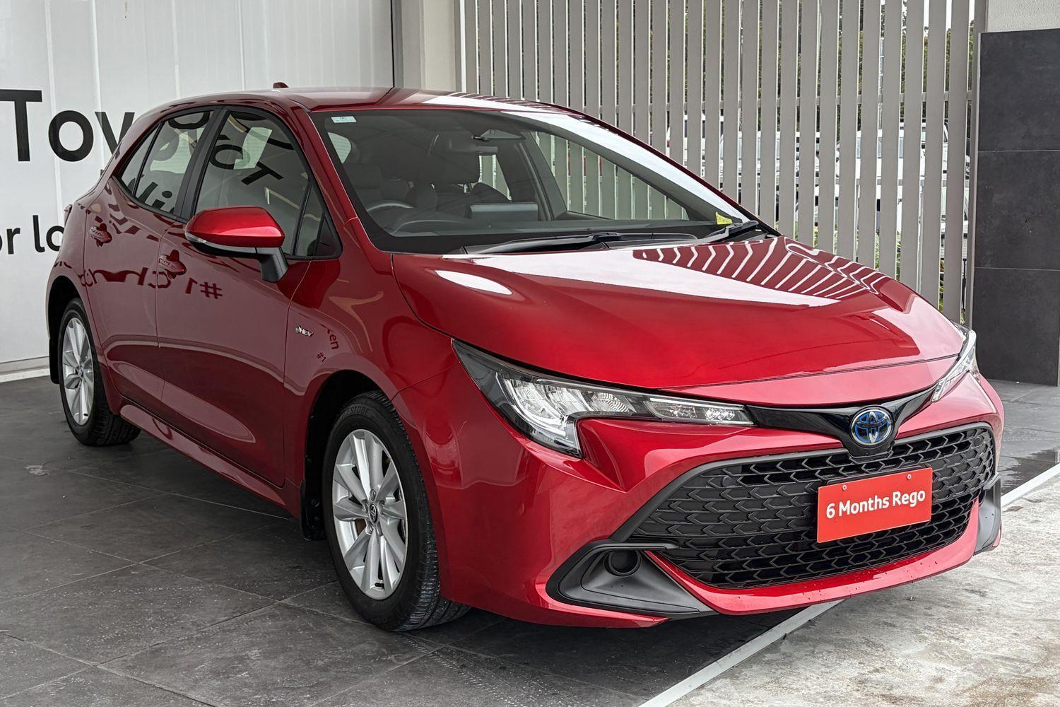 2024 Toyota Corolla Ascent Sport in Red