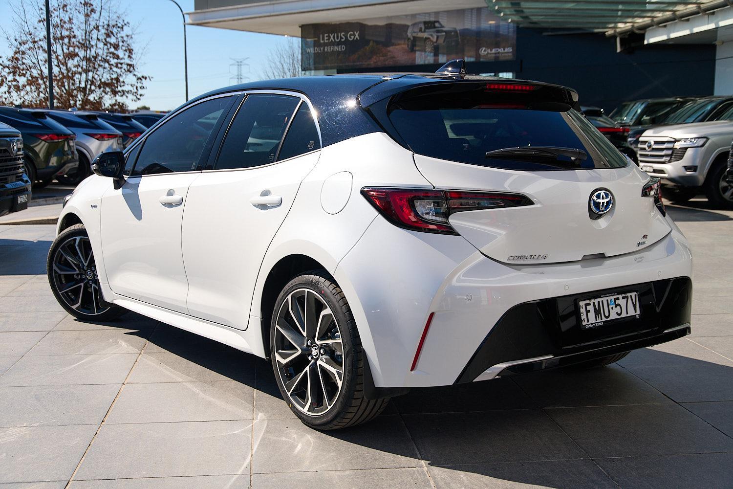 2024 Toyota Corolla ZR in Two Tone White