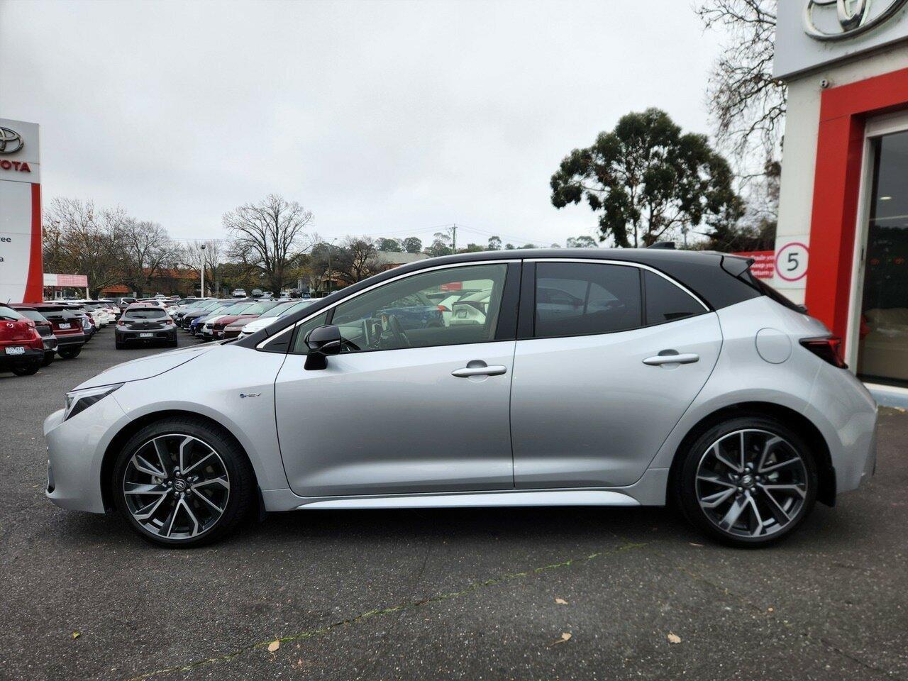 2025 Toyota Corolla ZR in Two Tone Silver