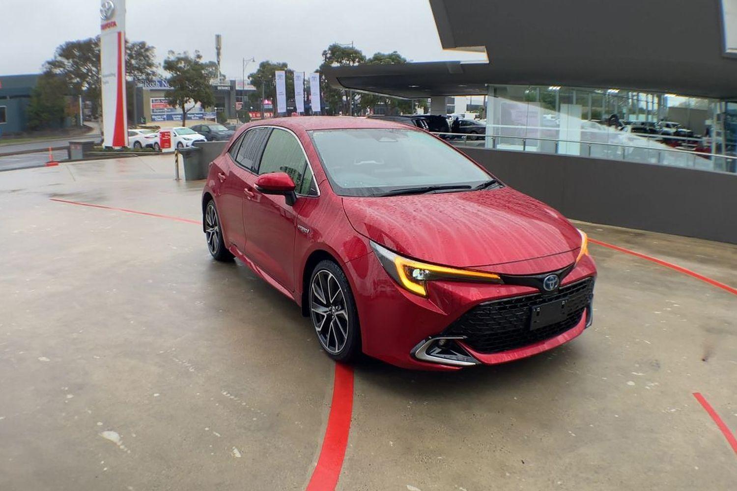 2023 Toyota Corolla ZR in Red