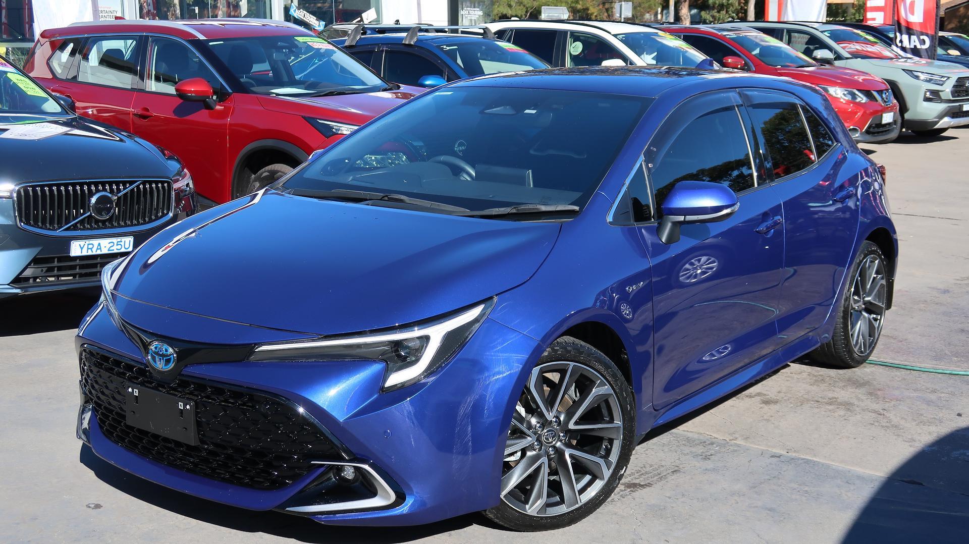2024 Toyota Corolla ZR in Blue