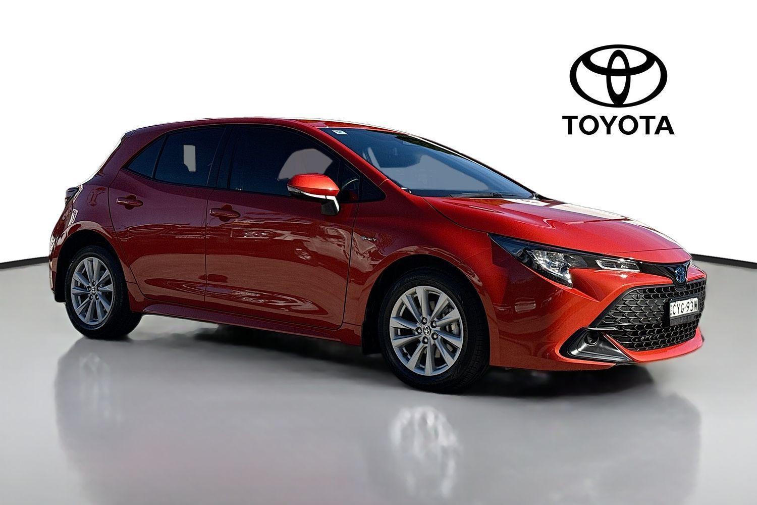 2025 Toyota Corolla Ascent Sport in Orange