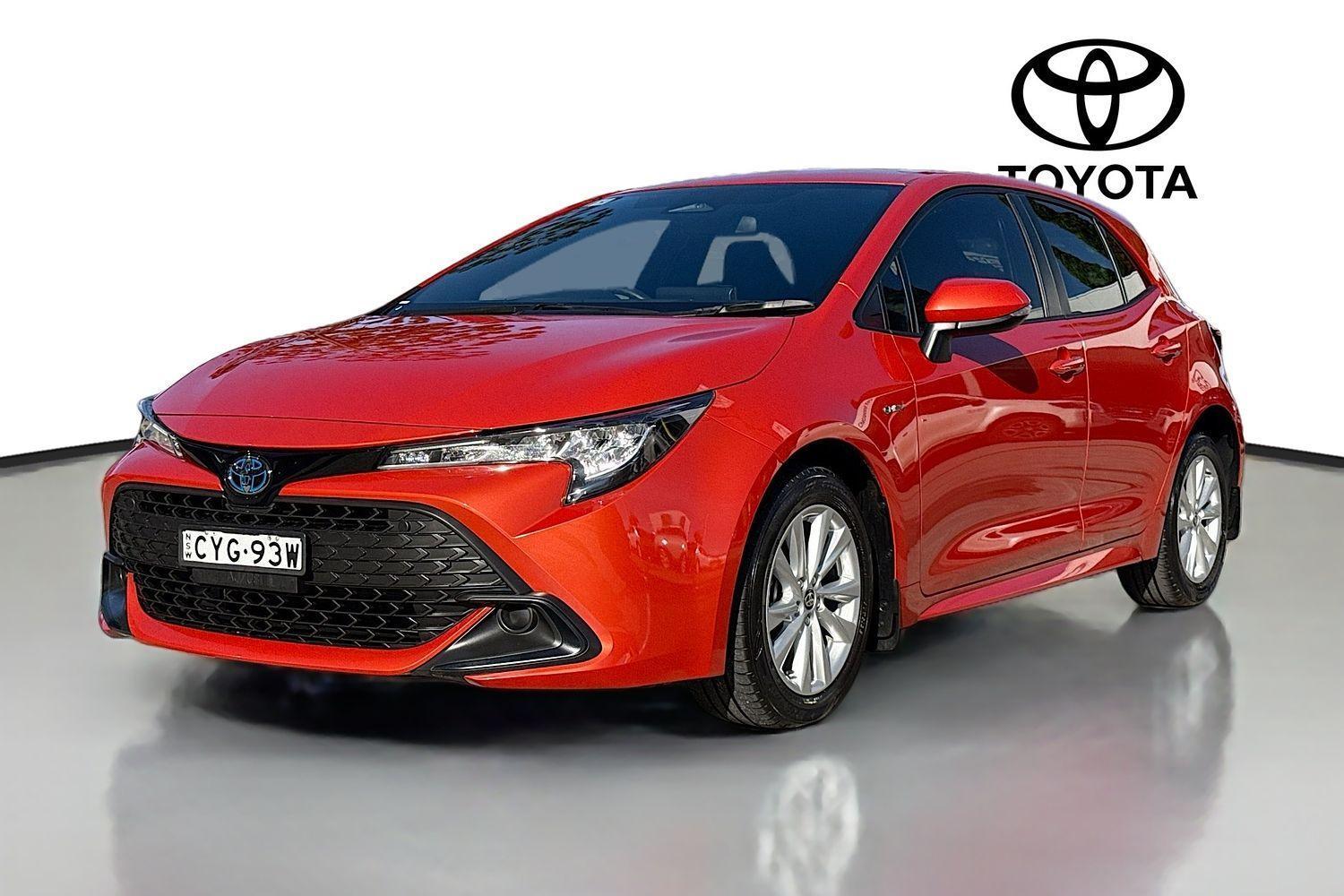 2025 Toyota Corolla Ascent Sport in Orange