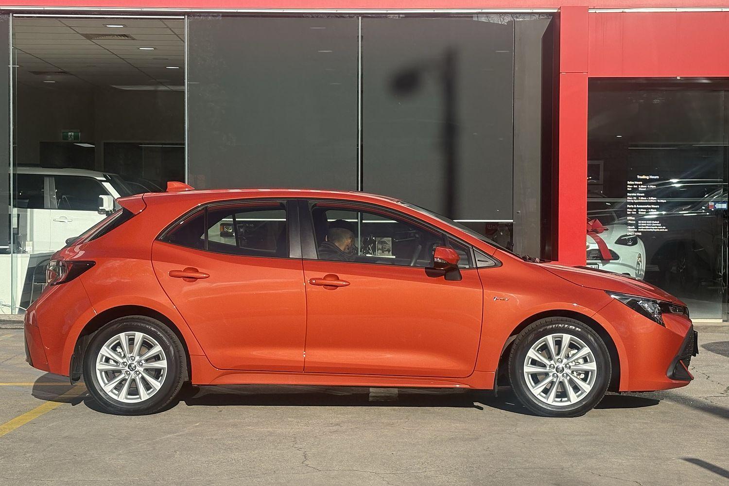 2025 Toyota Corolla Ascent Sport in Orange