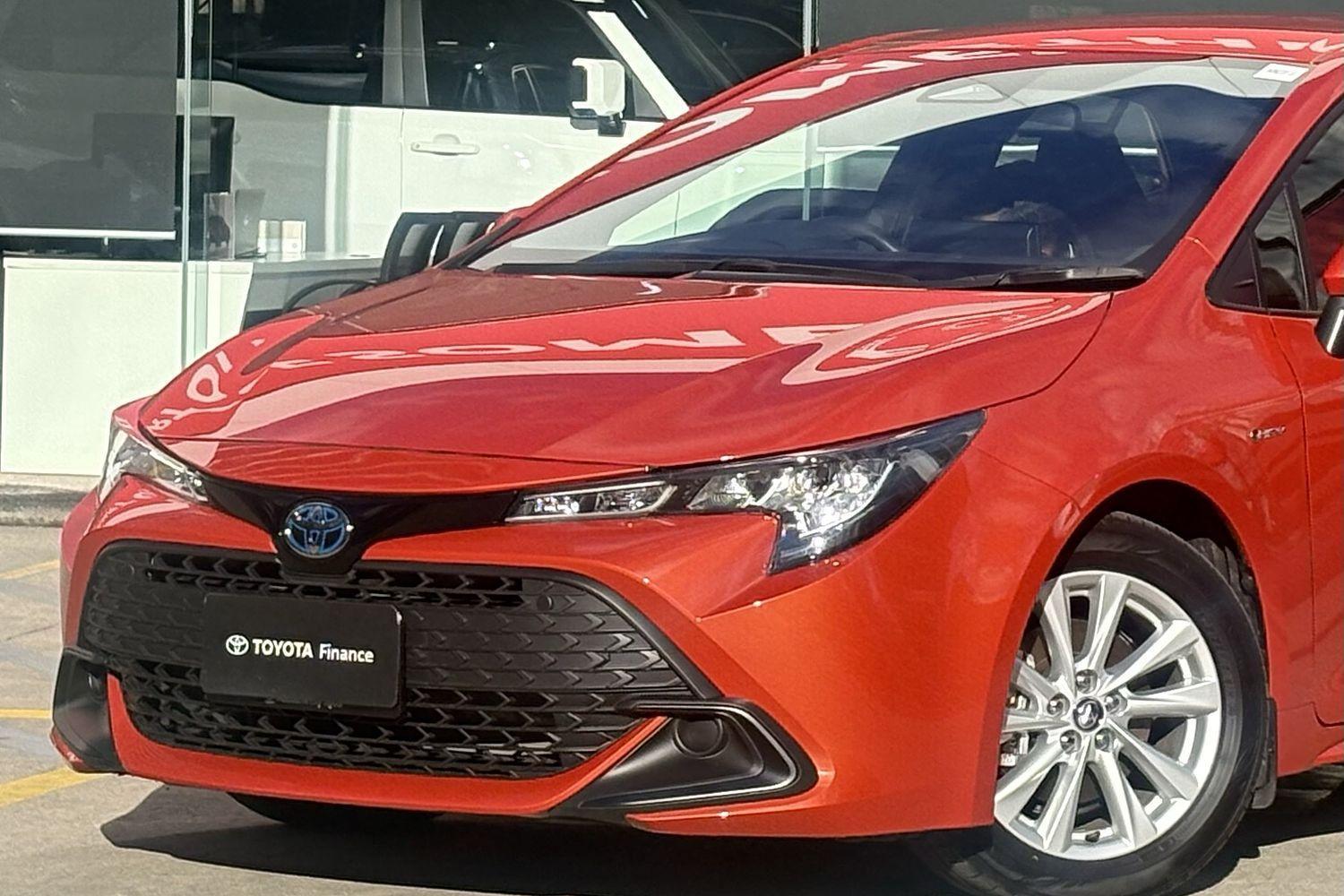 2025 Toyota Corolla Ascent Sport in Orange