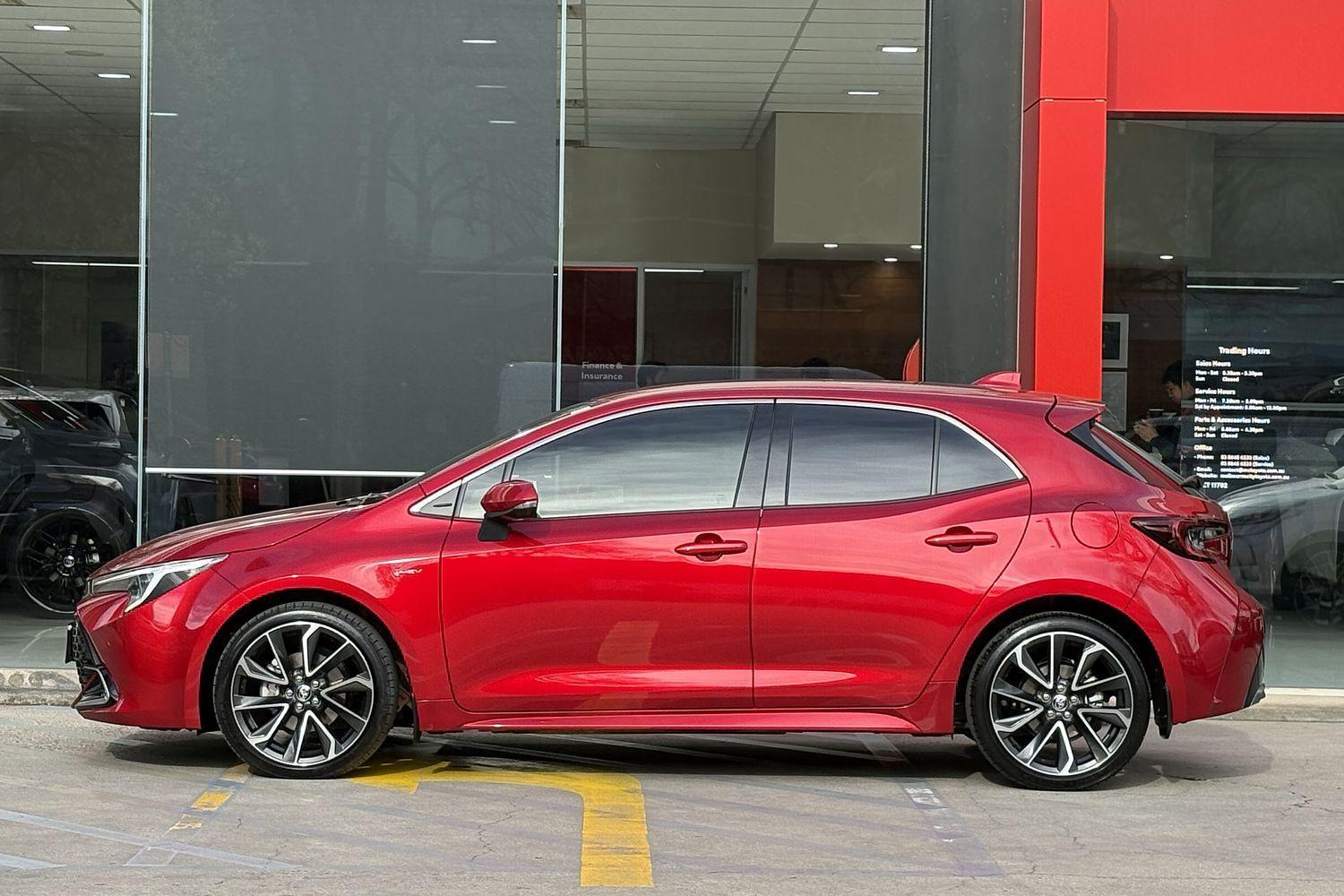 2025 Toyota Corolla ZR in Red