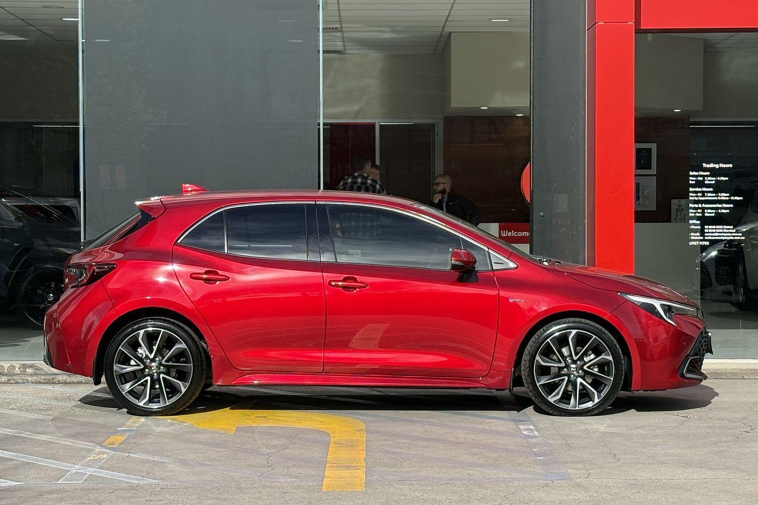 2025 Toyota Corolla ZR in Red