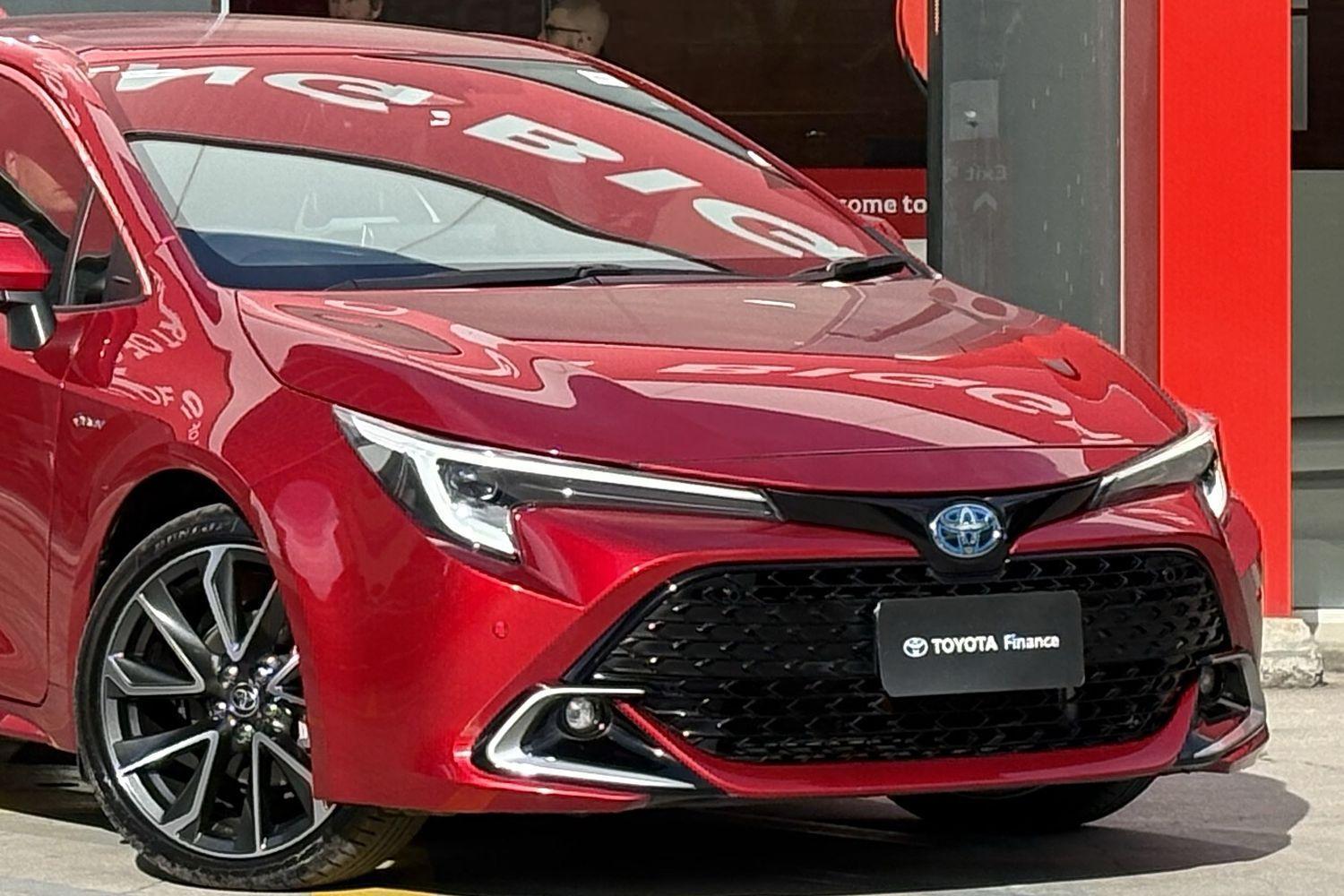 2025 Toyota Corolla ZR in Red