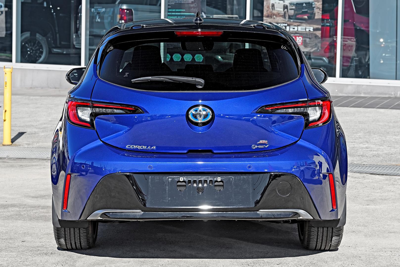 2025 Toyota Corolla ZR in Two Tone Blue