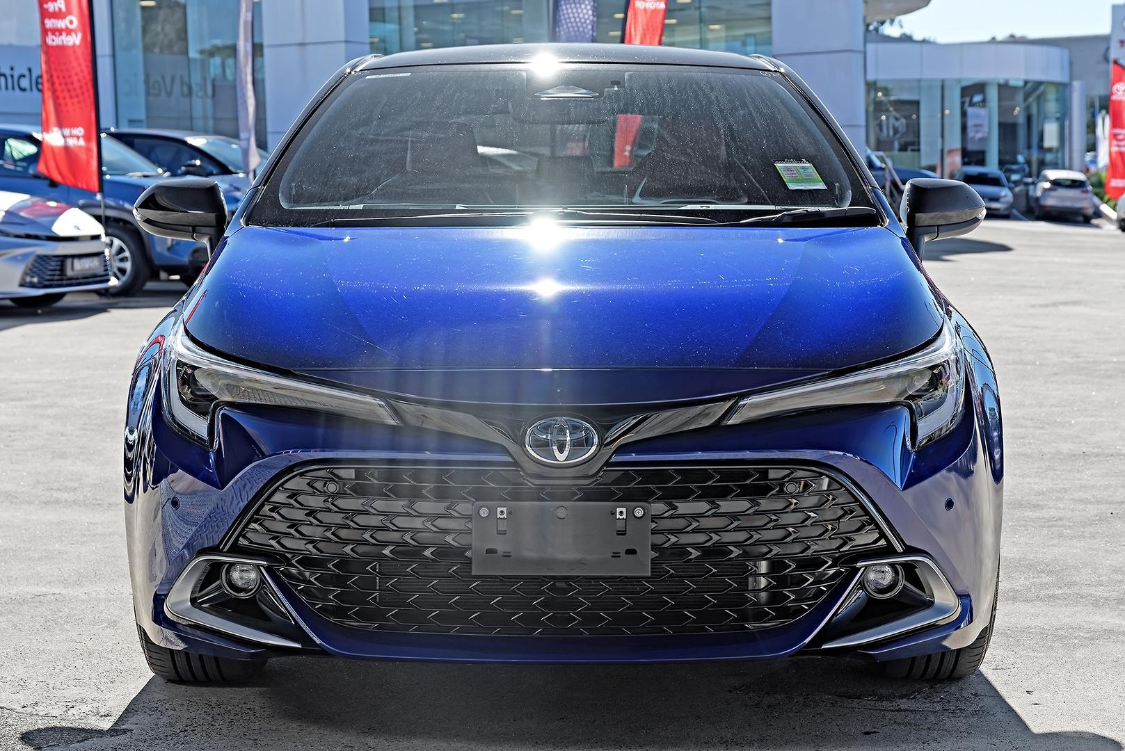 2025 Toyota Corolla ZR in Two Tone Blue