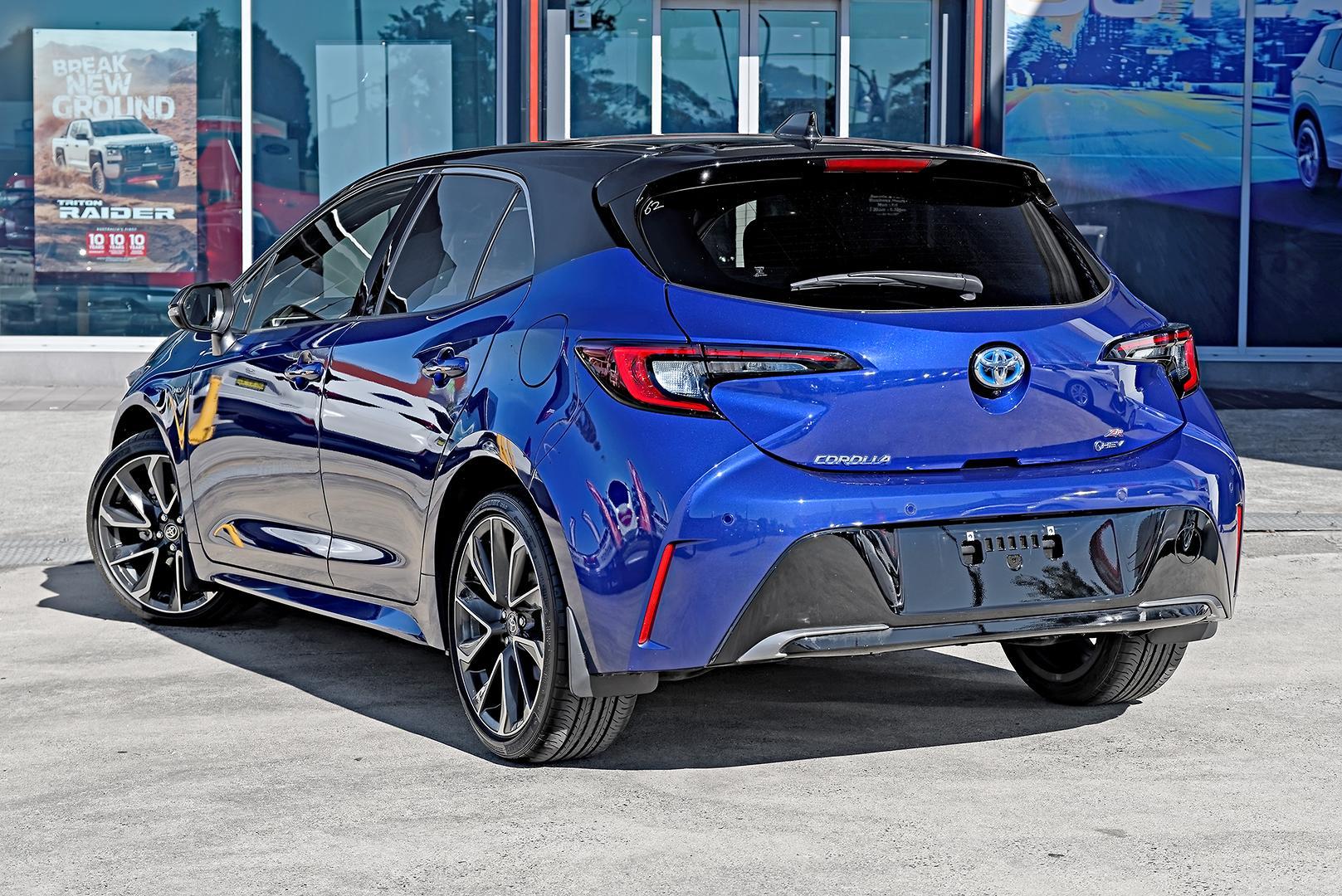 2025 Toyota Corolla ZR in Two Tone Blue