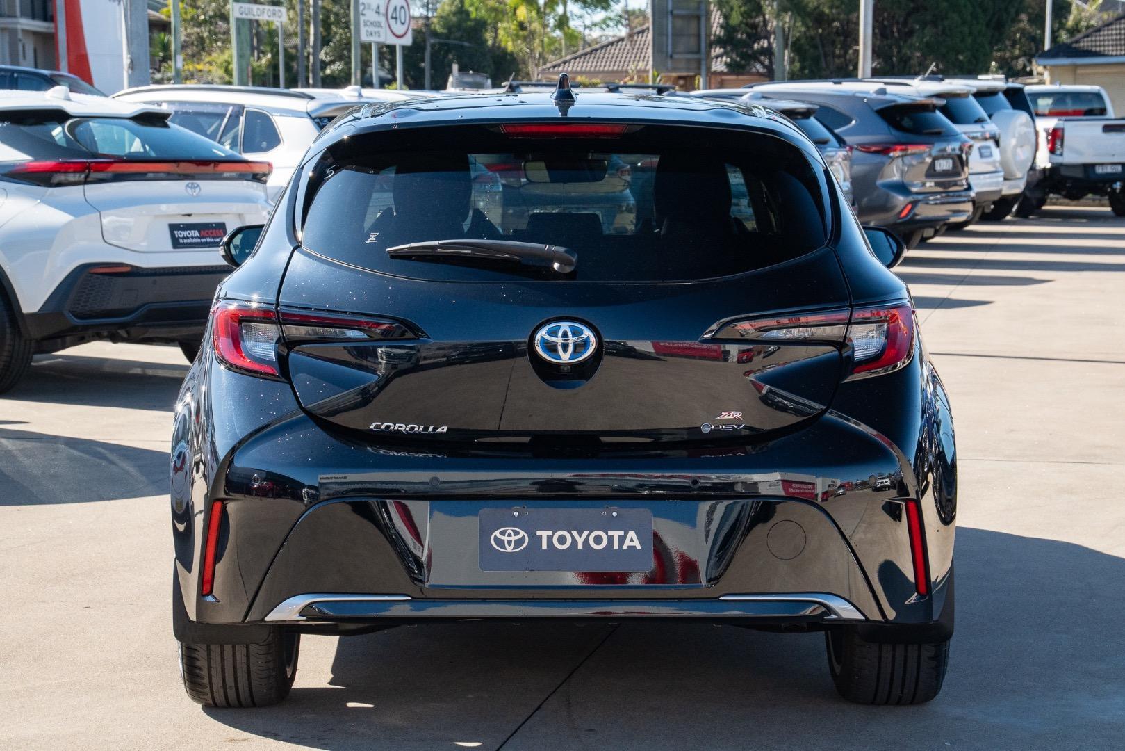 2025 Toyota Corolla ZR in Black