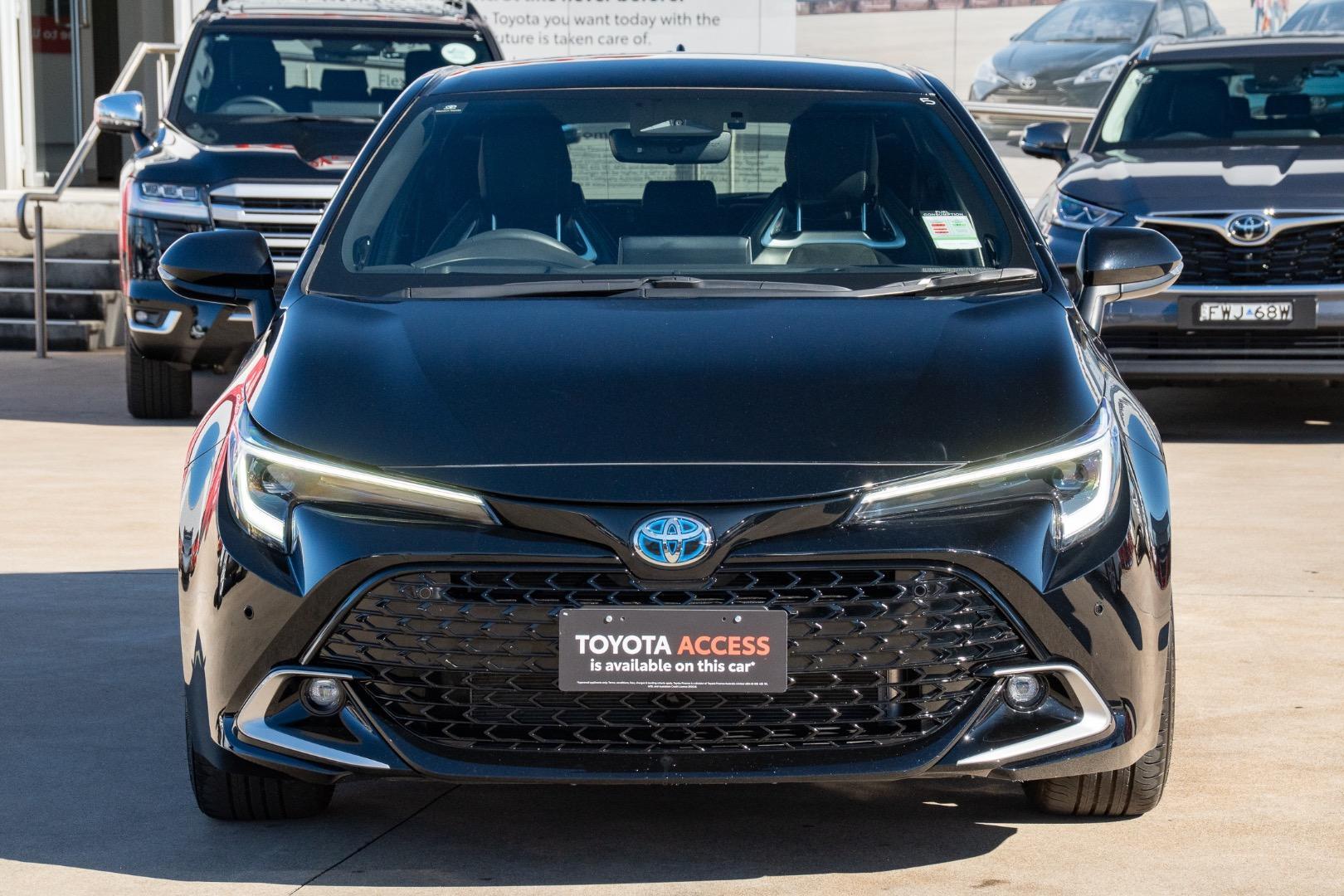 2025 Toyota Corolla ZR in Black