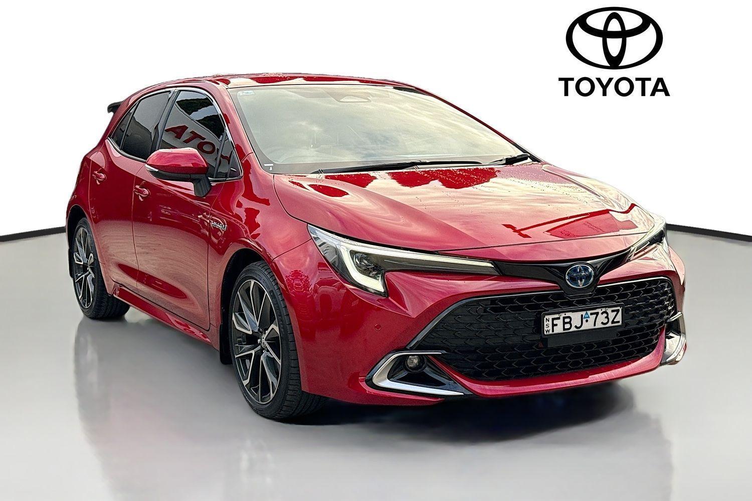 2023 Toyota Corolla ZR in Red