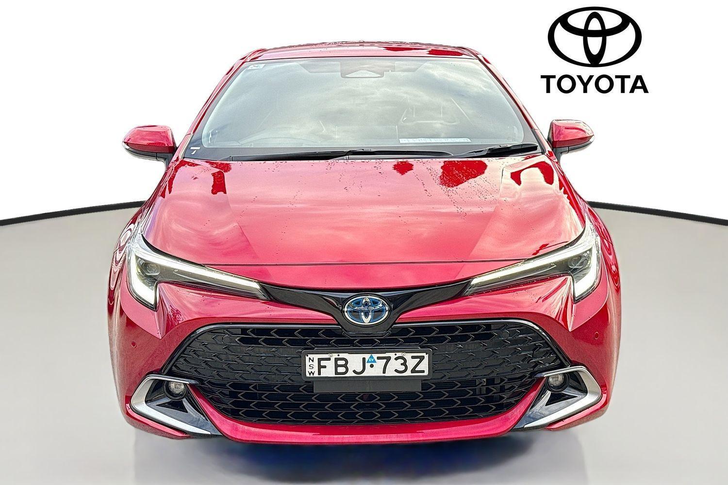 2023 Toyota Corolla ZR in Red