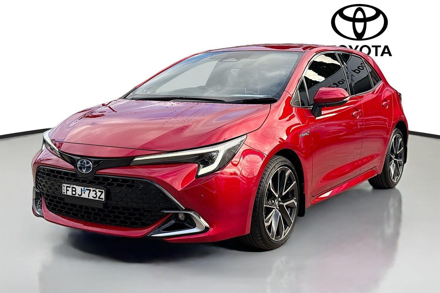 2023 Toyota Corolla ZR in Red