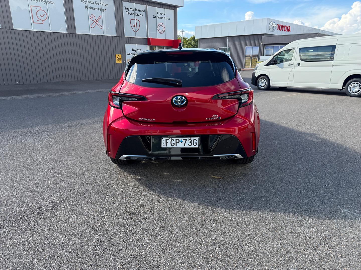 2024 Toyota Corolla ZR in Red