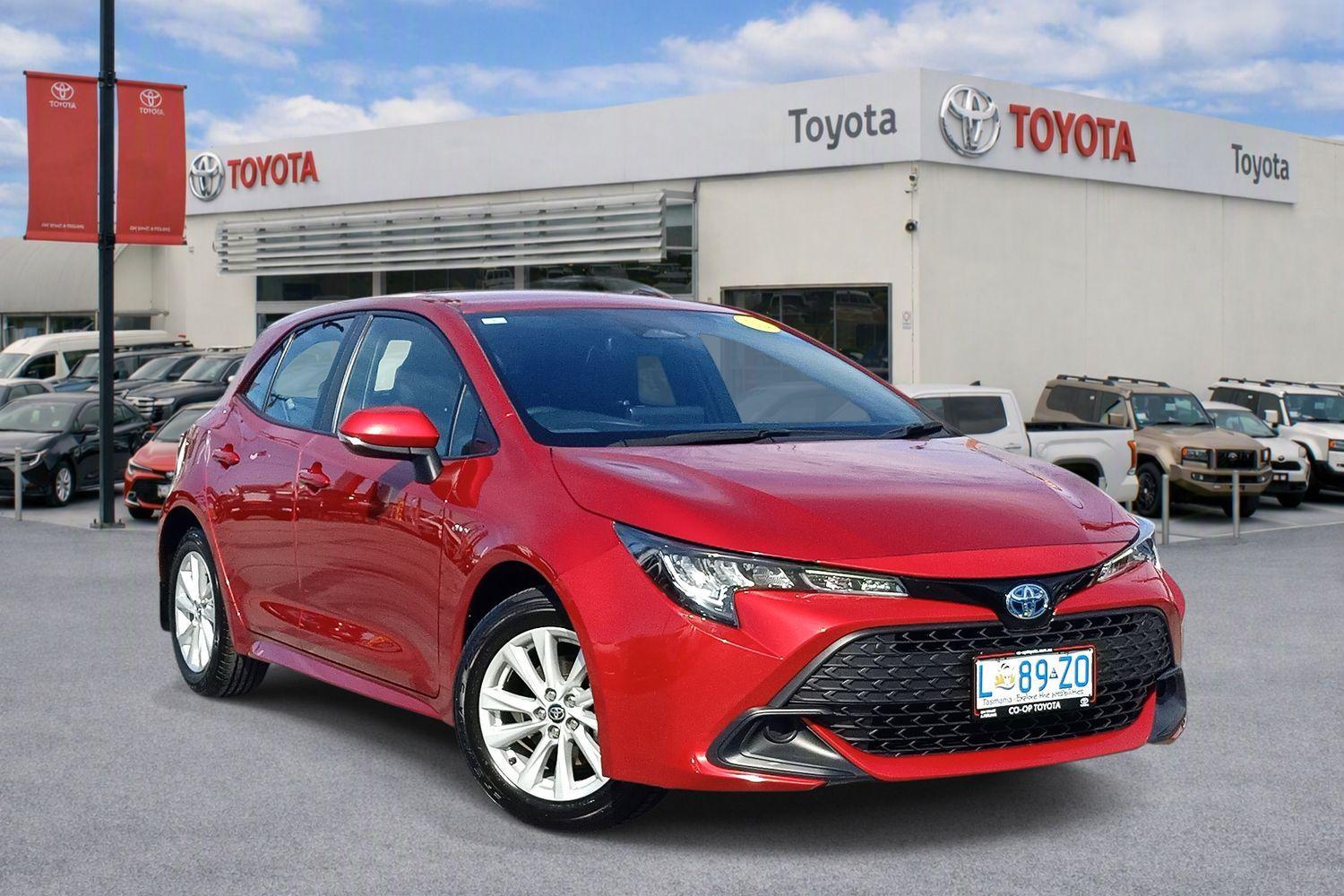 2024 Toyota Corolla Ascent Sport in Red