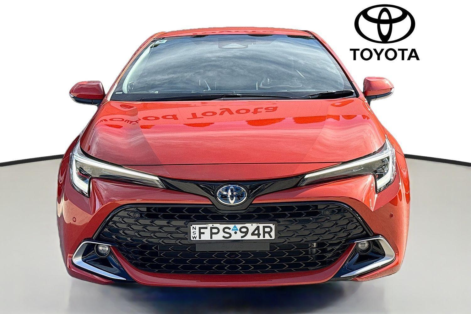 2025 Toyota Corolla ZR in Orange