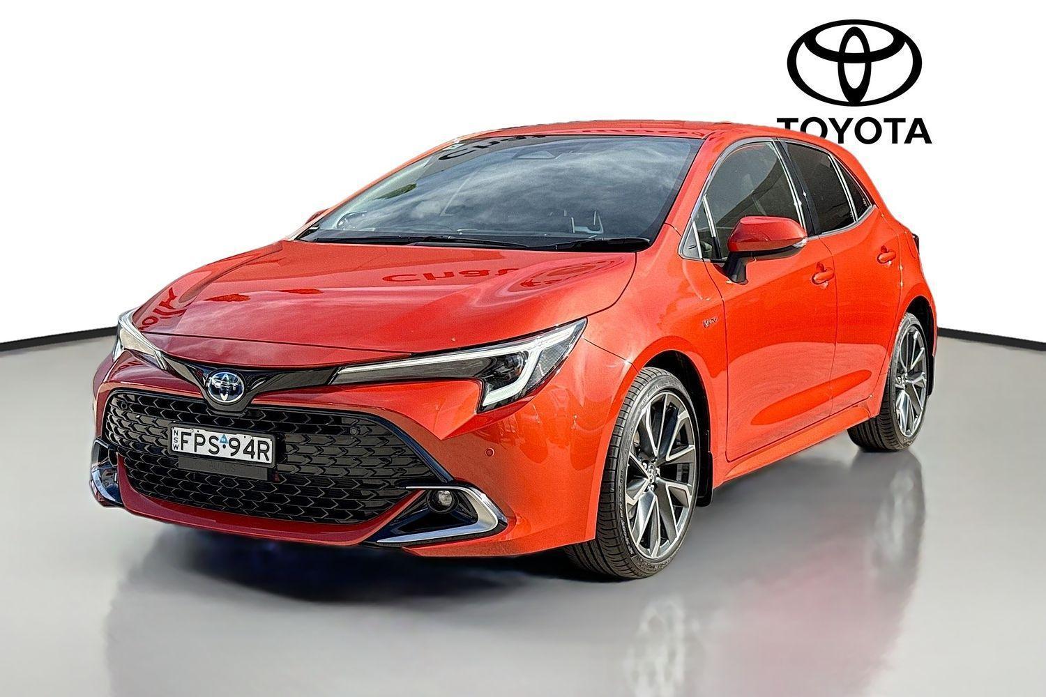 2025 Toyota Corolla ZR in Orange