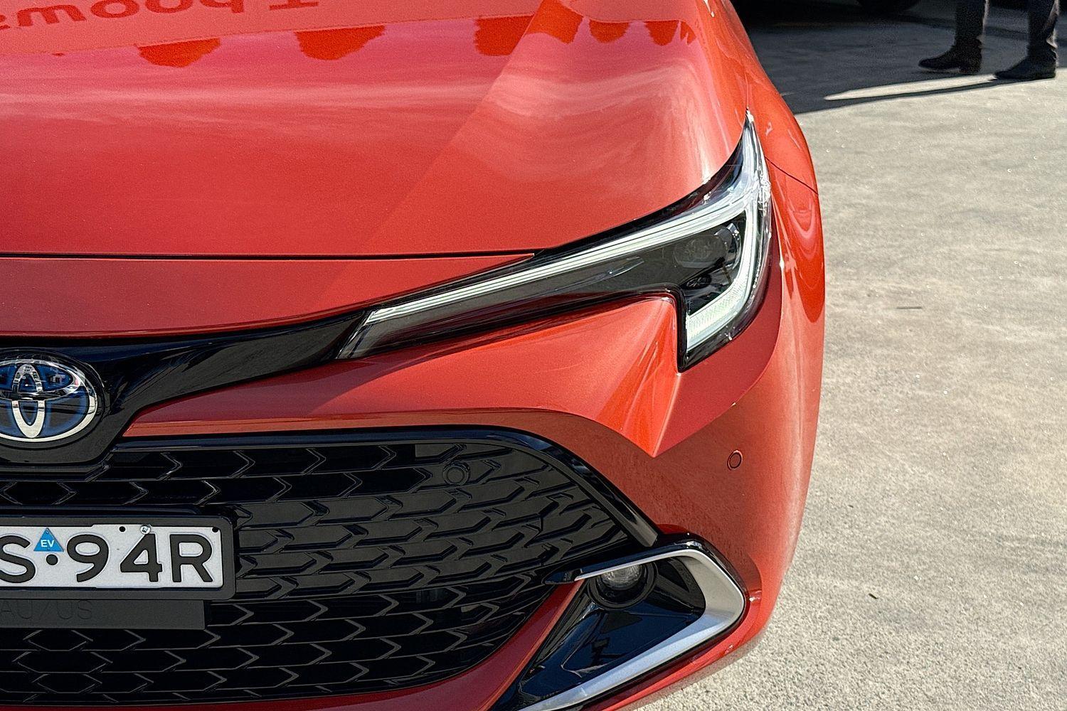 2025 Toyota Corolla ZR in Orange